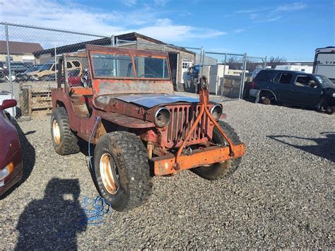 1946 Willys CJ 2A SUV Grey 4WD Manual Classic Willys CJ 2A 1946 For Sale