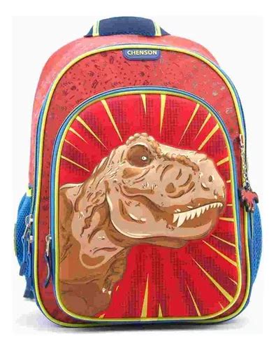 Mochila Escolar Grande Chenson Dinosaurio T rex Dicor Co66058 r Envío