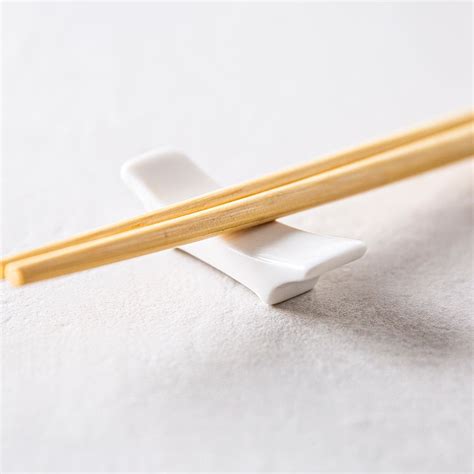 Maxwell And Williams Basic Porcelain Chopstick Stand 1x25x1 H White