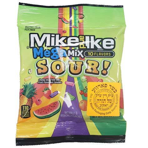 Mike N Ike Mega Mix Sour Oz Bloom S Kosher