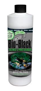 Microbe Lift Bio Black Pond Dye Colorant Oz Bottle Bioblk