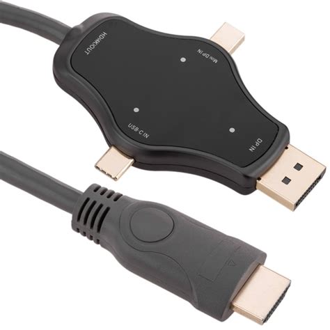 Bematik Cable Adaptador Displayport Mini Displayport Usb C A Hdmi K