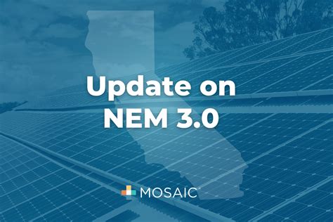 NEM 3 0 Update