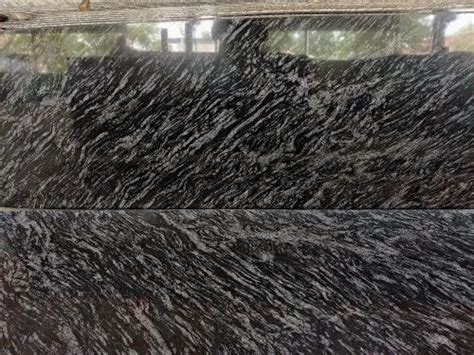 Rajasthan Black Marcino Granite For Flooring Thickness Mm At