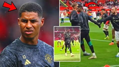 Marcus Rashford Breaks Social Media Silence After Ugly Altercation With