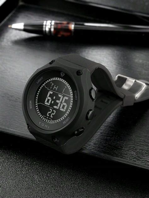 Montre de sport électronique à piles sèches TOMI emballage individuel