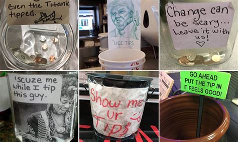 America S Wittiest Tip Jars Revealed Daily Mail Online