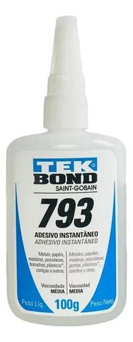 Pegamento adhesivo instantáneo Tek Bond 793 100 g Cola Tekbond