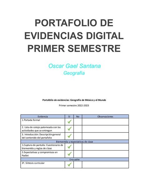 Calam O Oscar Gael Santana Toledo Portafolio De Evidencias