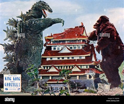 KING KONG VS GODZILLA (JAP 1963) TOHO Picture from the Ronal Stock ...