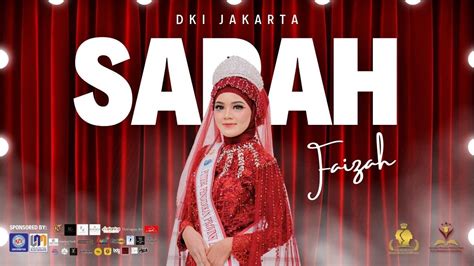 SARAH FAIZAH DKI JAKARTA YouTube