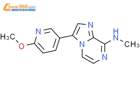 825630 39 5 Imidazo 1 2 A Pyrazin 8 Amine 3 6 Methoxy 3 Pyridinyl N