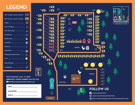 Map And Rules - Spacious Skies Campgrounds