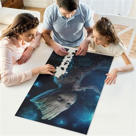 Groot Adultes Pi Ces Puzzle En Bois Personnages D Anime Puzzle