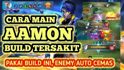 LIVE Aamon Best Build 2024 Aamon Gameplay Top Global Aamon