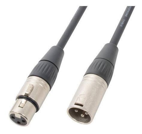 Cable Xlr Macho Hembra Balanceado De Metro Importadora