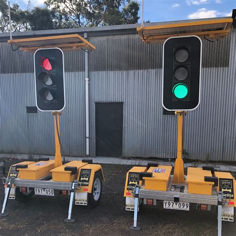 Portable Solar Traffic Light Hire Melbourne Sydney Brisbane And Hobart