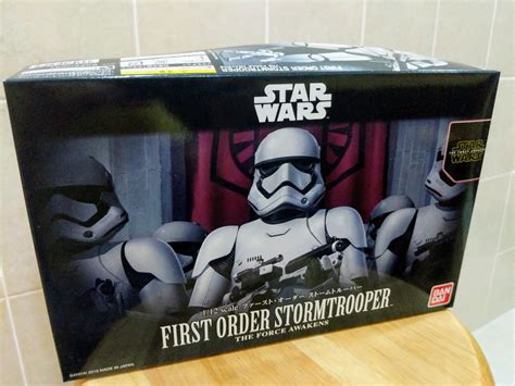 Bandai Star Wars 112 Scale First Order Stormtrooper The Force Awakens