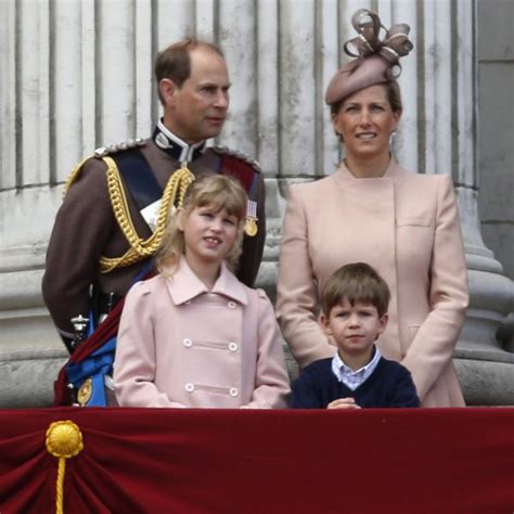 Los Condes De Wessex Y Sus Hijos En Trooping The Colour La