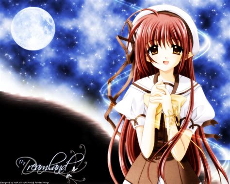 Shuffle Wallpaper Anime Cartoon Cg Artwork Sky Brown Hair 538606 Wallpaperuse