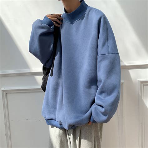 Mens Oversized Basic Sweatshirt