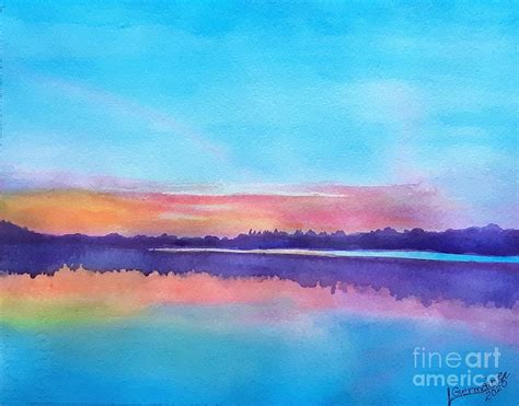 Sorbet Sky Painting By Lorraine Germaine Fine Art America