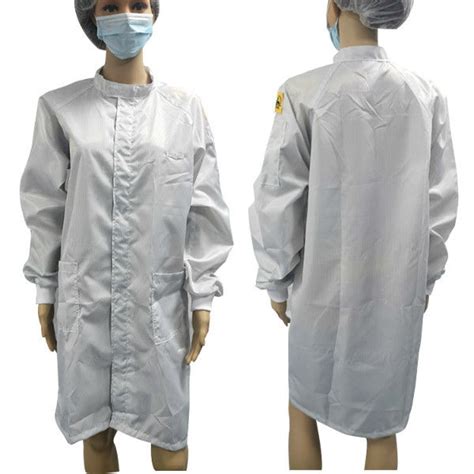 Anti Static 25mm Grid Esd Safe Clothing For Epa Areas