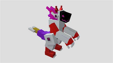 Minecraft Mod Protogen 3d Model By Cardhost Cardhost2018