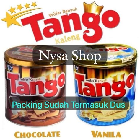 Jual Wafer Tango Kaleng Gr Rasa Coklat Dan Vanila Expired