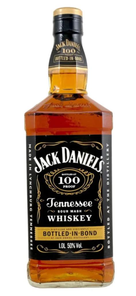 Jack Daniel S 100 Proof Bottled In Bond Whiskey Litre MeSo Thirsty