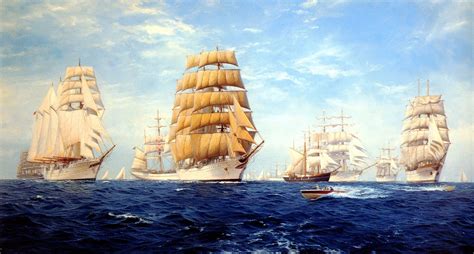 Wallpaper Sailing Ship Sea Vehicle Ghost Ship Brigantine