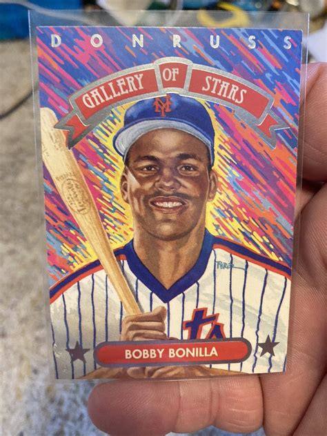 Donruss Gallery Of Stars Gs Bobby Bonilla New York Mets Ebay