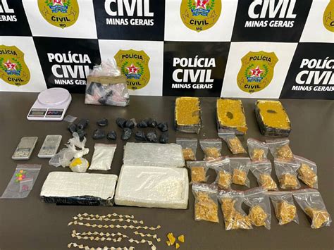 Polícia Civil Prende Três Pessoas Por Tráfico De Drogas Em Poços De Caldas