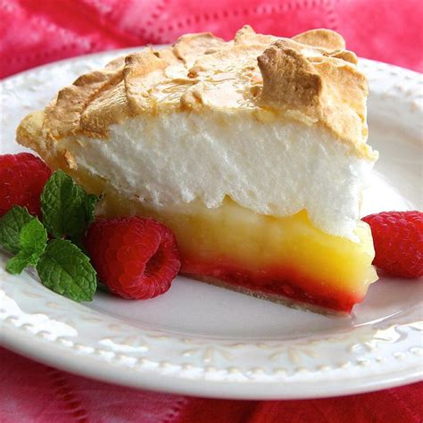 Raspberry Lemon Meringue Pie Recipe