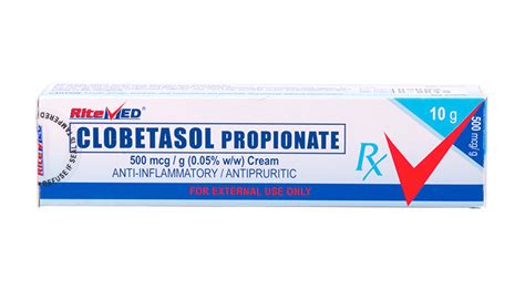 Dermatologicals Rm Clobetasol Propionate Mcg G W W Cream