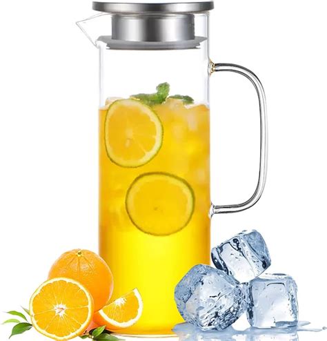 Glass Iced Tea Pitcher