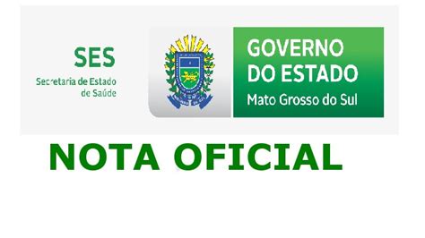 Nota De Esclarecimento Secretaria De Estado De Saúde Portal Do