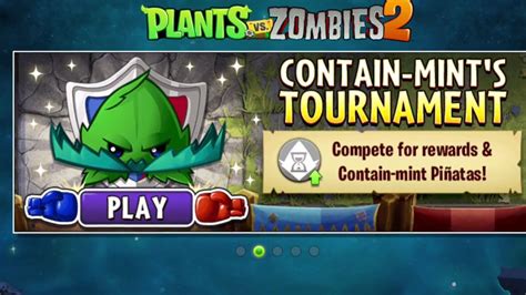 Plants Vs Zombies 2 Battlez Practice Room Contain Mints Tournament Youtube