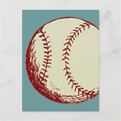 Vintage Baseball Postcard Zazzle