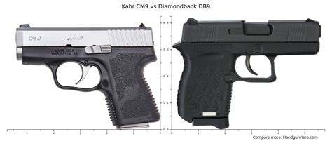 Kimber Micro Vs Kahr Cm Vs Sig Sauer P Sas Vs Diamondback Db Size