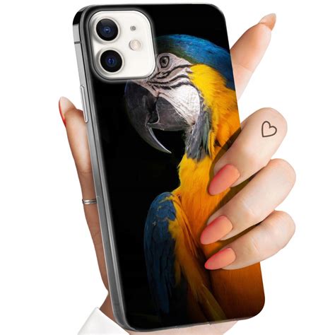 Etui Do Iphone Mini Wzory Papuga Papu Ka Tukan Obudowa Pokrowiec