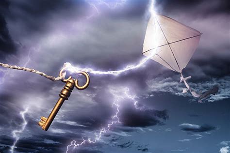 This Day In History Benjamin Franklin Flies A Kite During Thunderstorm