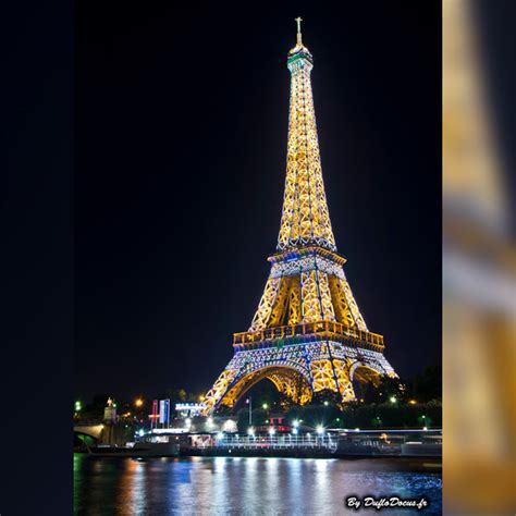 Image Tour Eiffel De Nuit Alumn Photograph