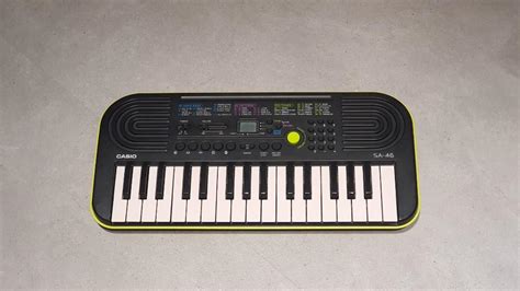 Casio SA-46 Keyboard, Hobbies & Toys, Music & Media, Musical ...