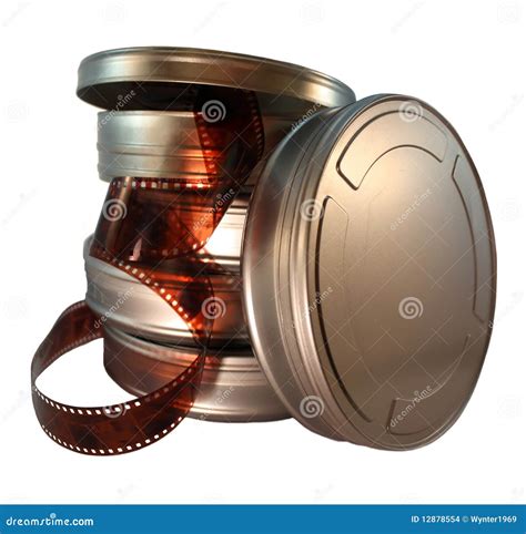 Film Canisters Stock Photo Image Of Filmmaking Cinematographer 12878554