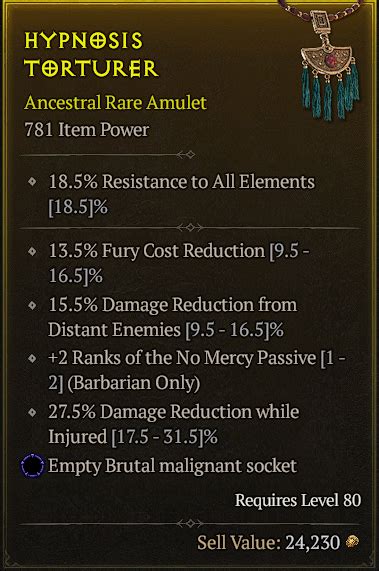 Iso Barb Amulet No Mercy Topic D Jsp