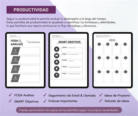 Onenote Planner 2024 Versión Español Onenote Template Plantilla De