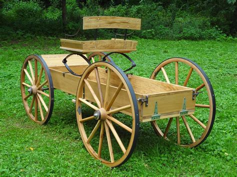 Custom Wagon Wheels Decorative Yard Wagon