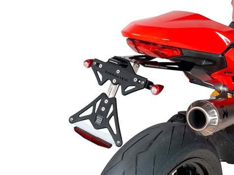 Dn Portatarga Reclinabile Barracuda Ducati Monster