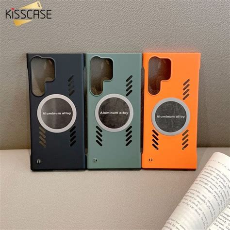 Kisscase Cooling Heat Dissipation Borderless Magsafe Case For Samsung